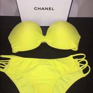 Hollister 2 piece push up bathing suit